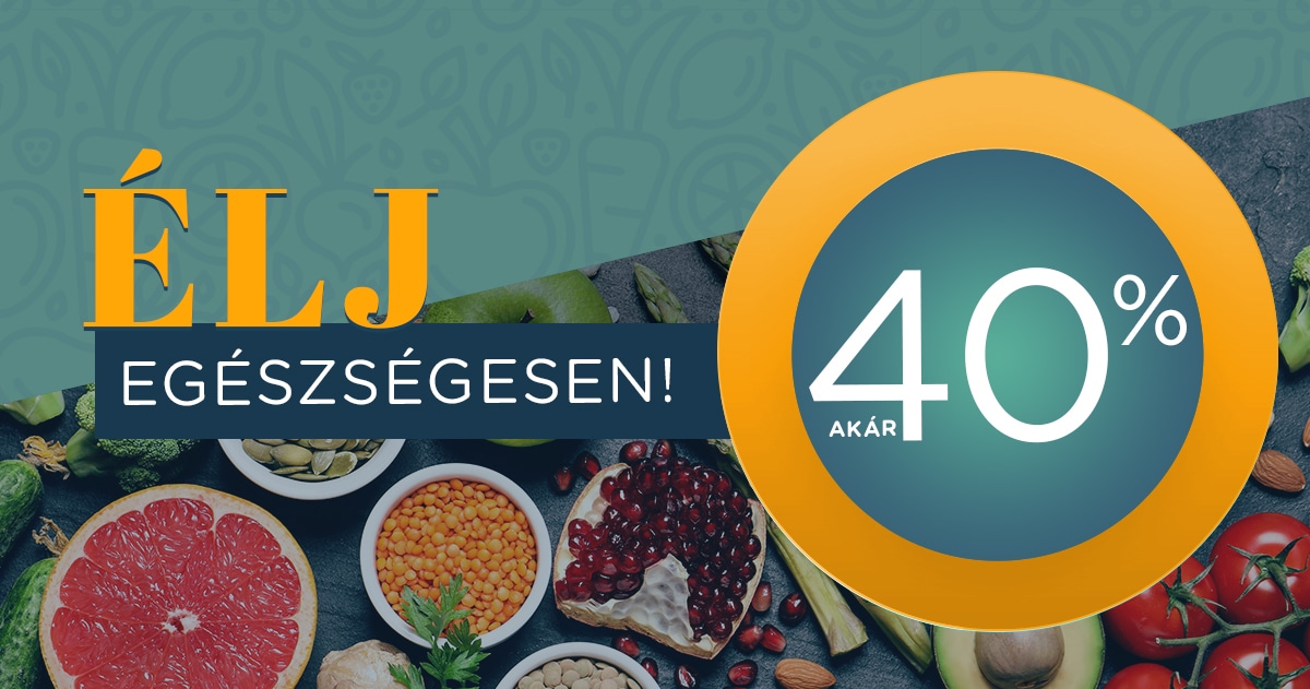 Élj egészségesen 40%