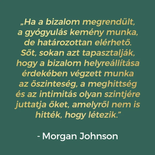 Morgan Johnson: Bizalom