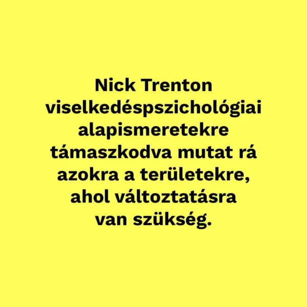 Nick Trenton: Ne agyald túl