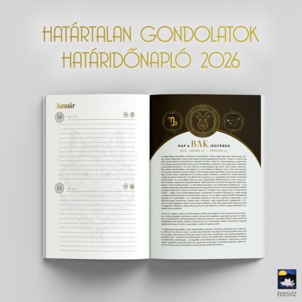 Határtalan gondolatok határidőnapló 2026 - Image 6