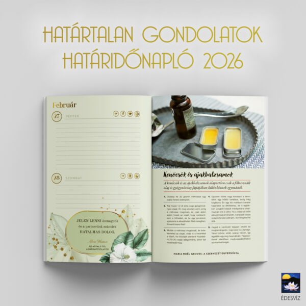 Határtalan gondolatok határidőnapló 2026 - Image 8
