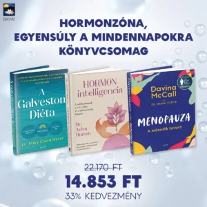 Hormonzóna egyensúly a mindennapokra könyvcsomag 33% kedvezménnyel