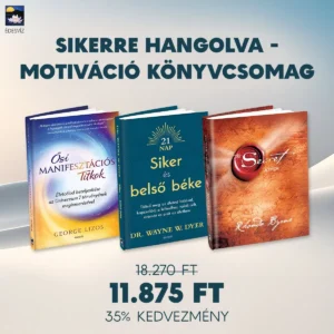 Sikerre hangolva - motiváció könyvcsomag 35% kedvezménnyel